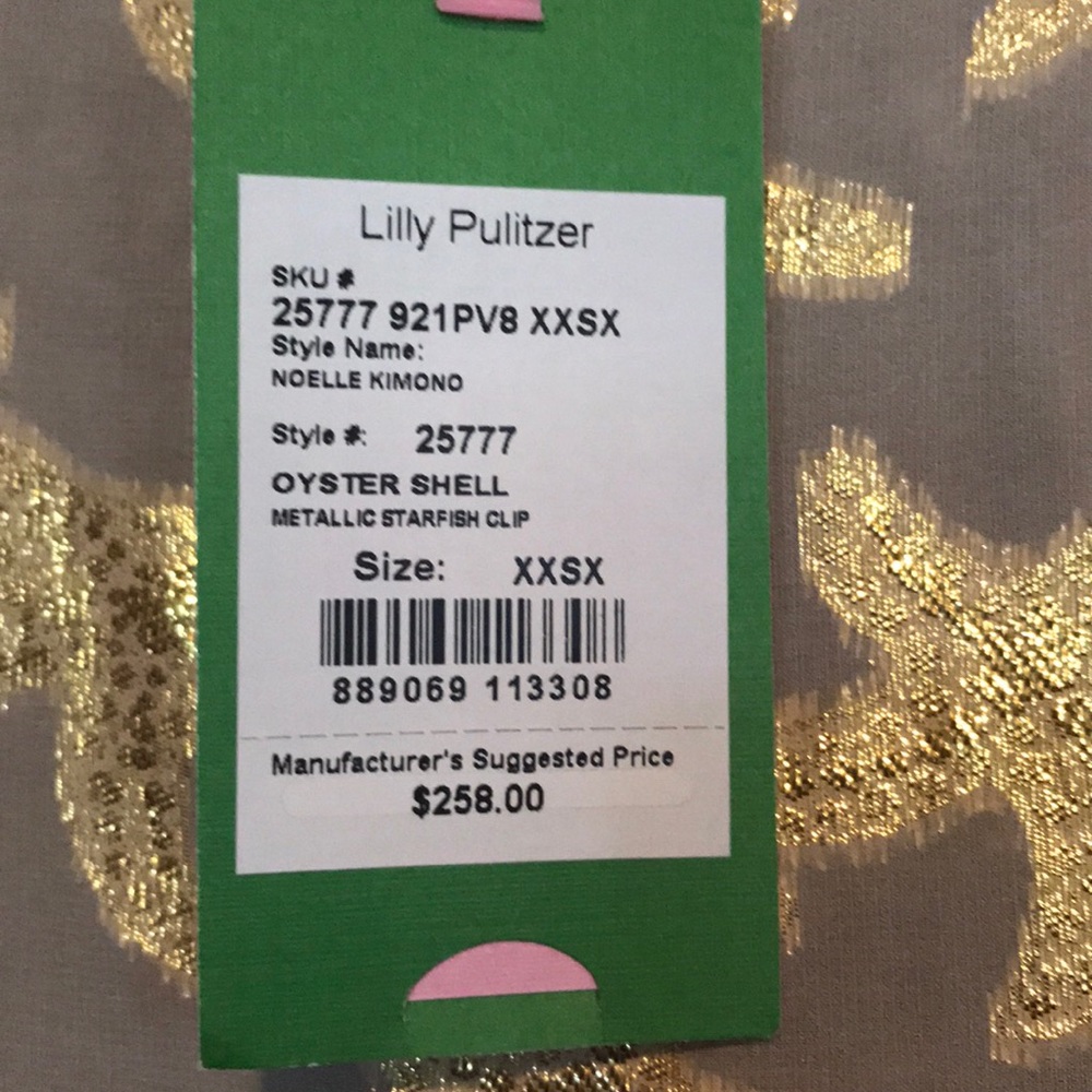 Lilly Pulitzer noelle kimono - Picture 3 of 7